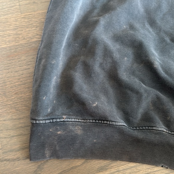 Anine Bing Oversized Charcoal Sweatshirt Size XXS - Picture 4 of 7